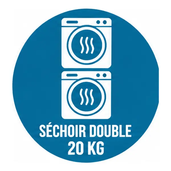 Séchoir double professionnel 20 kg