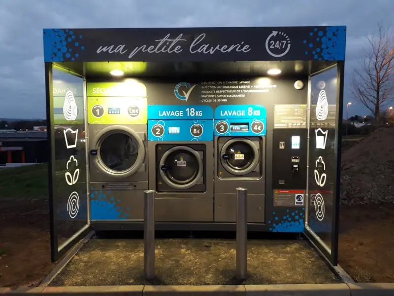 Installation laverie automatique OKI Lavage à Pontivy