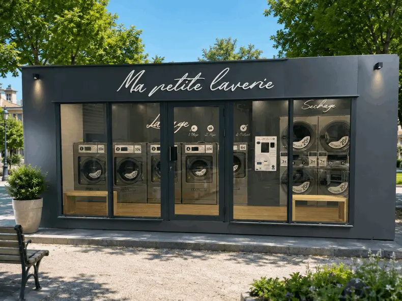 Bungalow laverie libre-service Ma Petite Laverie
