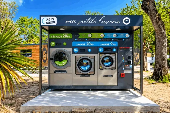 Kiosque de laverie automatique Ma Petite Laverie