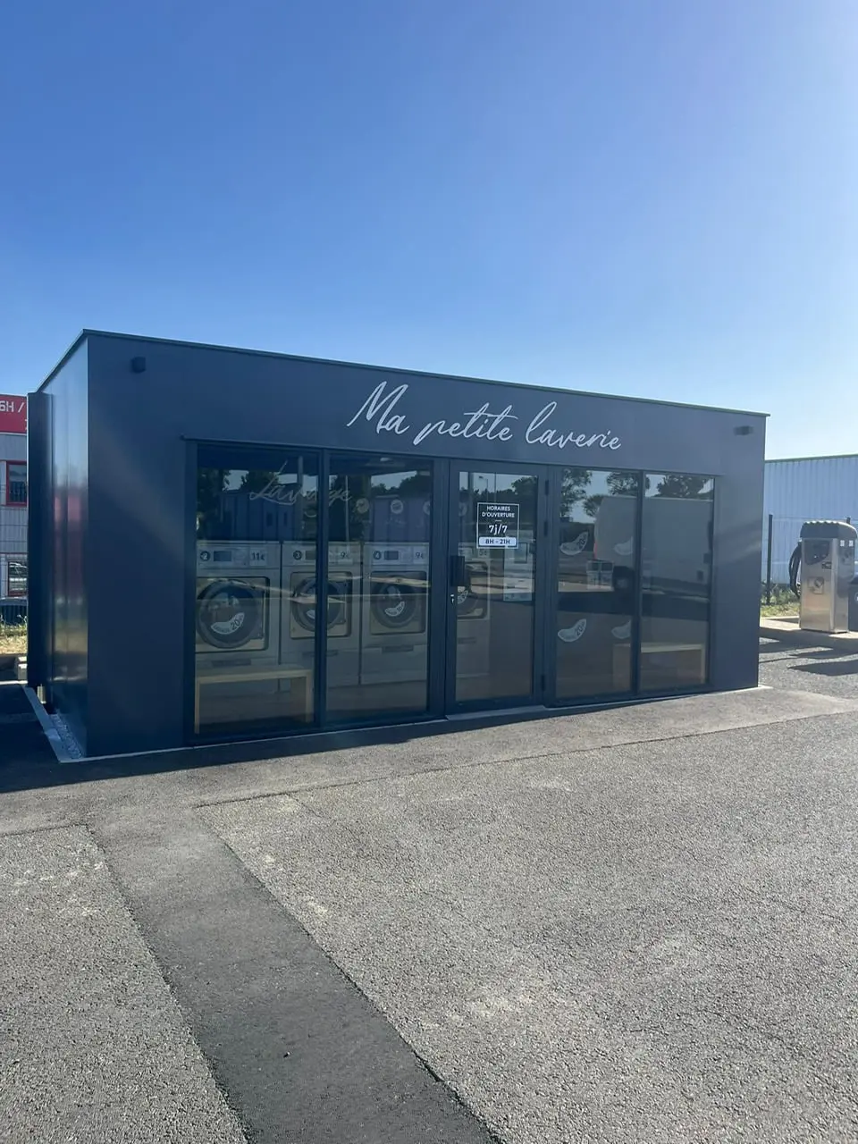 Bungalow de laverie automatique Ma Petite Laverie